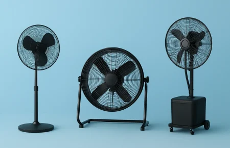 اجاره پنکه؛ جنگ قدرت بین پنکه‌های ایستاده، صنعتی و مه‌پاش! کدوم می‌بره؟